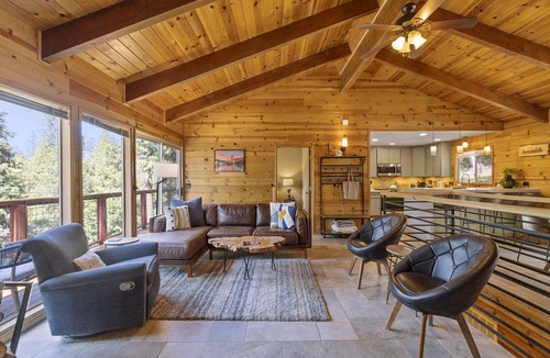 Twain Harte Cabin | Two adjacent Summer Cabins w/hot tub and glamping - sleeps 20