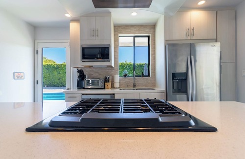 Desert Park Estates House | Unforgettable mountain view home, game room, heated pool/spa, fire pit