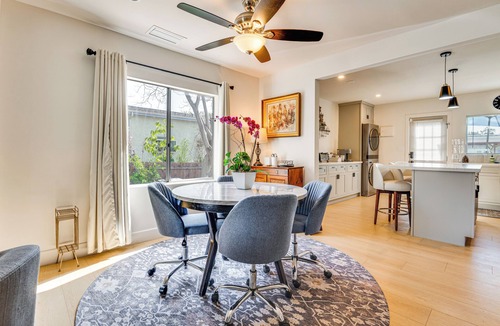 North Central House | Updated Home w/Private Deck, 1 Mi to Rose Bowl!