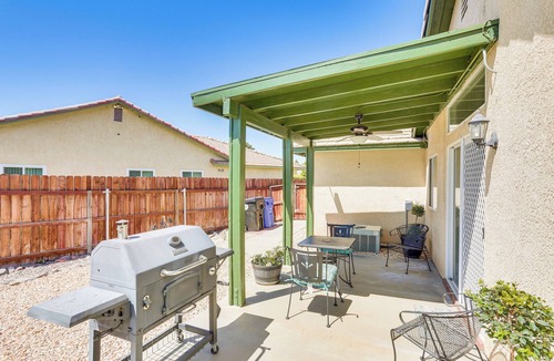 Victorville House | Victorville Home w/Large Yard & Charcoal Grill!
