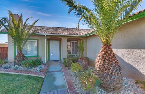 Victorville House | Victorville Home with Fenced Backyard and Patio!
