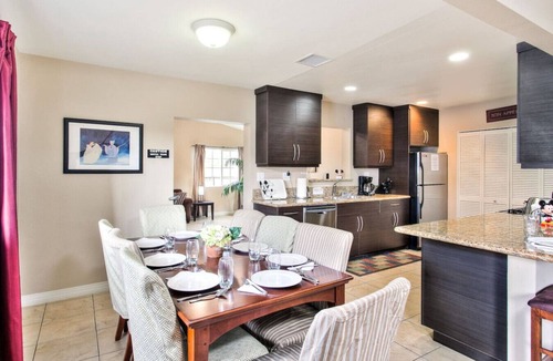 Hermosa Village House | Walk Across to Disney! Firepit~Game Room~2 MstrBRs