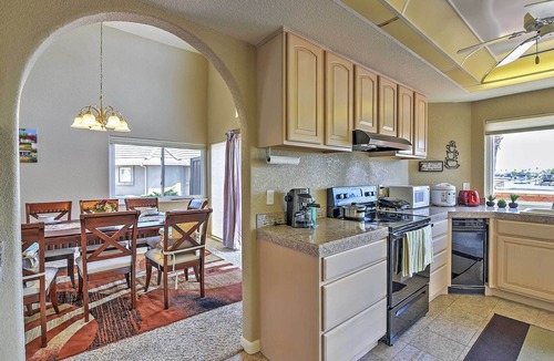 Discovery Bay House | Waterfront Discovery Bay Home: Outdoor Bar & Dock