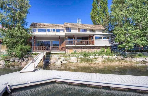 Tahoe Keys House | Waterfront Home for 12 with Indoor Pool, Boat Dock and Indoor Hot Tub!