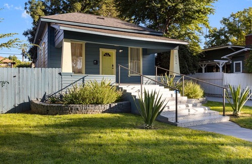 Downtown Riverside House | Welcome to Casa Azul 1932 Eclectic Boho Sanctuary in Downtown Riverside!