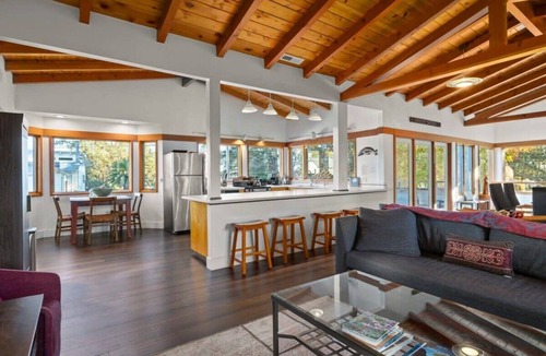 Westside Santa Cruz House | West Cliff Home - with hot tub & ocean view!