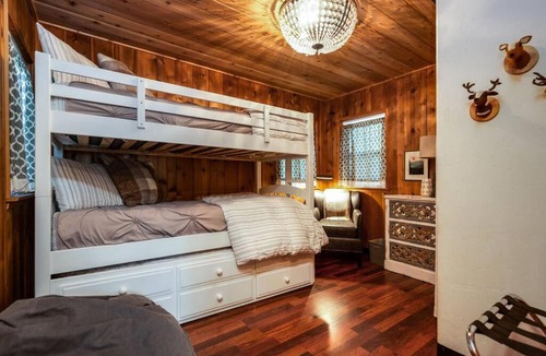 Pine Cove House | Whimsical Cabin In The Woods with Spa, Fireplace and Pet Friendly