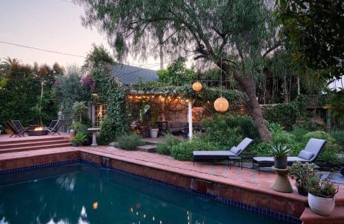 Los Feliz House | Whimsical Los Feliz House - Pool - Fire Pit - Dogs OK