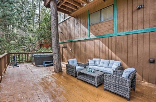Twin Peaks House | Woodsy Twin Peaks Getaway with Hot Tub and Views!