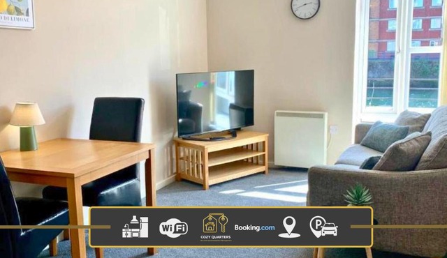 1 Bed Apartment By Cozy Quarters Property Management Short Term Lets Hartlepool Near Beach
