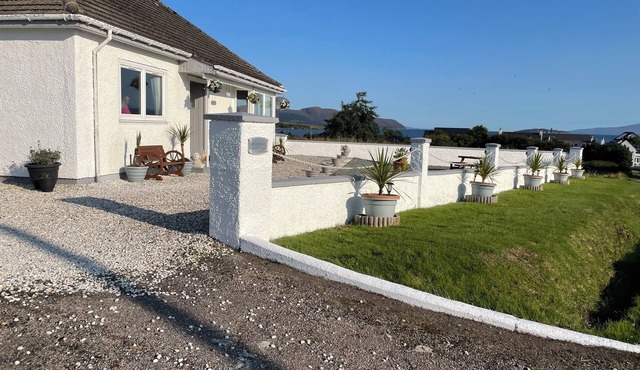 Skerrols in Broadford on the Isle of Skye is a spacious + comfortable