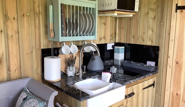 The Shepherds Hut at Hafoty Boeth