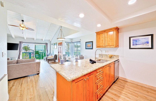 Newport condo on the boardwalk with oceanfront balcony & views