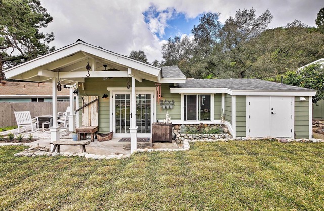 Trabuco Canyon Cottage Yard 
