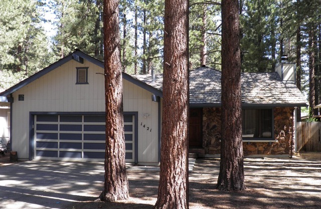 Try this home for your next Tahoe adventure, Close to Heavenly, Classic One Level Cabin only steps from the River!
