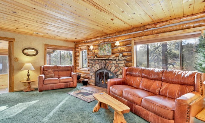 Fawnskin Cabin | 163 m² Cabin ∙ 3 bedrooms ∙ 8 guests