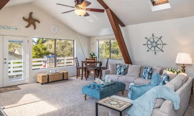 Northwest Carmel House | 3713 Sandy Toes Cottage - Nestled Among the Trees
