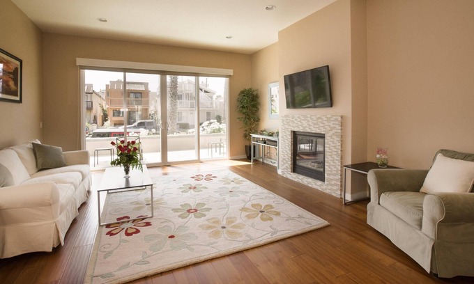 Huntington Beach House | 600 ft to Beach, Near Pier, 10 Beds, AC, Roof Deck, Bikes, Surfboards