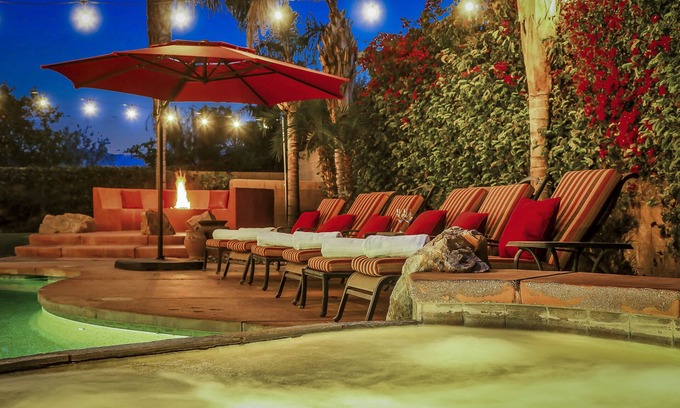 Indio House | Acacia: Pool, Spa, Fire Pit, Sauna, Poker, Arcade