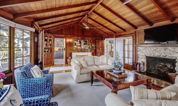 Golden Rectangle House | Charming Carmel Beach House! Updated Throughout! 1 Block to the Beach!