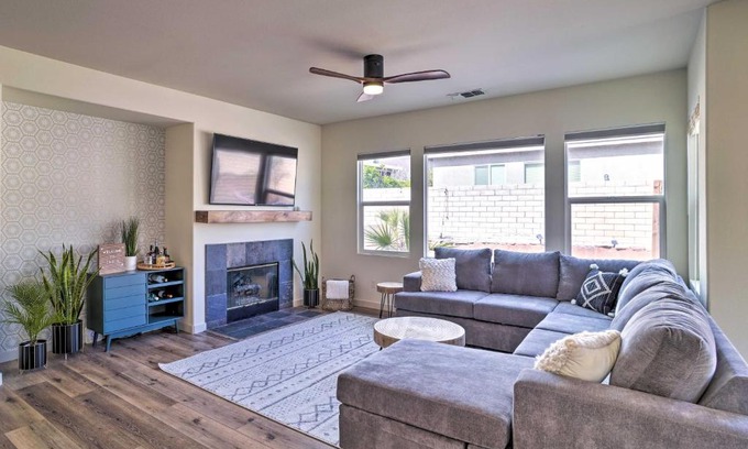 Indio House | Cozy Desert Getaway with Hot Tub and Community Pool!