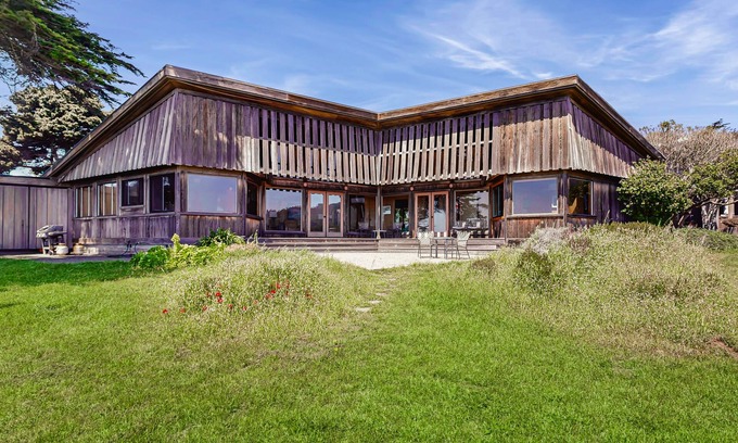 Sea Ranch House | Dog-Friendly Oceanside Home with Classic Sea Ranch Architecture & Shared Pool