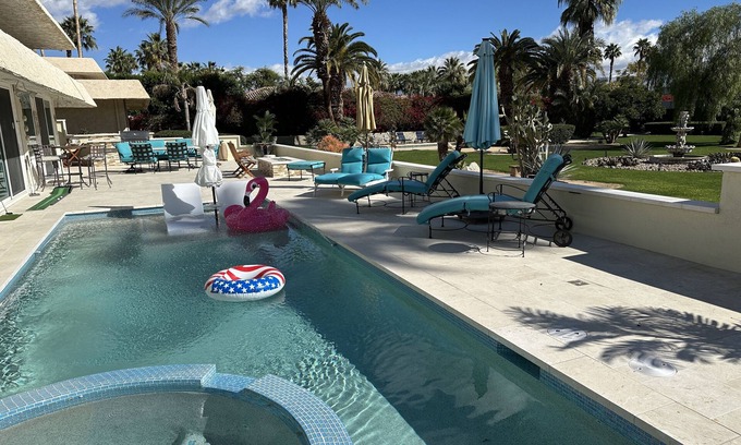 Indian Wells House | Exclusive Private Large Home w/Incredible Mountain Views in a Private Compound