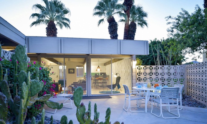 Palm Desert Condo | Experience a preserved historic original! The Sandpiper, Krisel's MCM jewel 💎