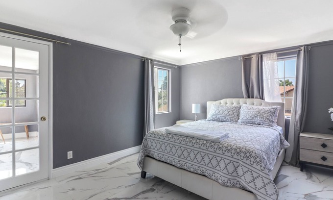 Anaheim Colony Historic District House | Furnished and Private Bedroom—Marble Home 5 min from Disneyland!