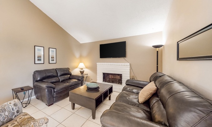Indio House | Golf course home w/ping-pong & foosball - two miles from fairgrounds - dogs OK