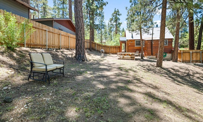 Big Bear Lake House | Highland Hideaway - Walk to Lake & Village, Pet Friendly, Fenced Yard