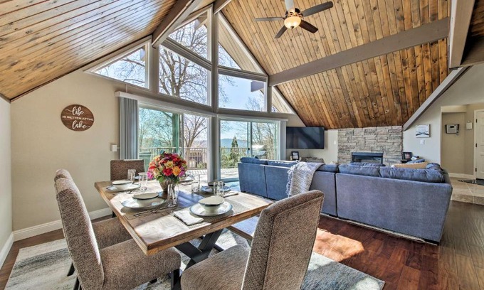 Lake Arrowhead House | Lake Arrowhead House with Spa and Mountain and Lake Views!