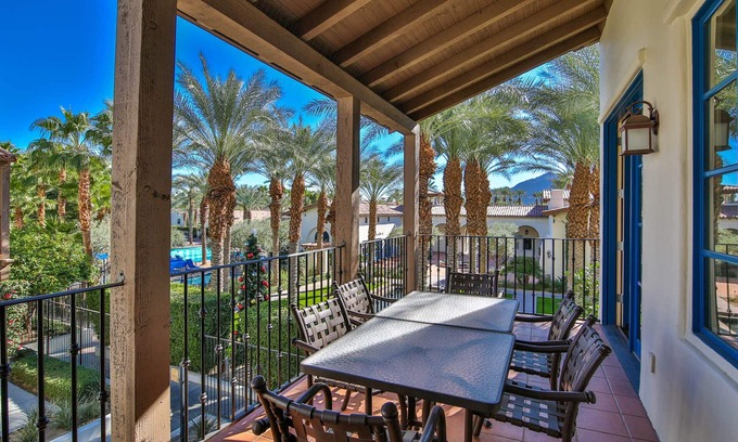La Quinta Condo | Near Pool! Premier Location at Clubhouse Upstairs, Pet Friendly! (L48)