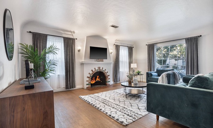 Alhambra House | New Luxury Home w Modern Mid Century Feel