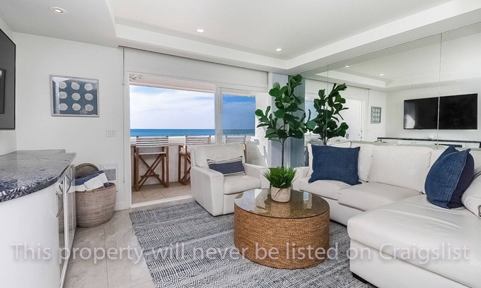 Mission Beach Condo | Oceanfront Mission Beach 3 Br Condo with Panoramic Ocean and Beach Views!