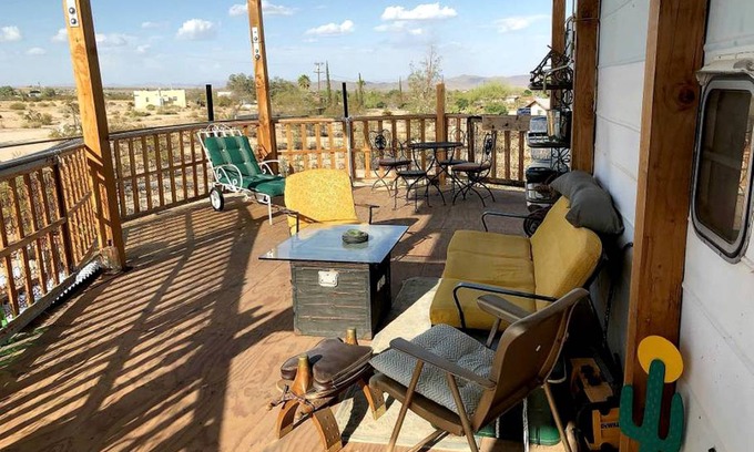 Joshua Tree RV Rental | Recreational vehicle (RV) ∙ 1 bedroom ∙ 2 guests