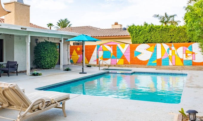 Bermuda Dunes House | Relaxing and Private Desert Retreat with Pool/Spa