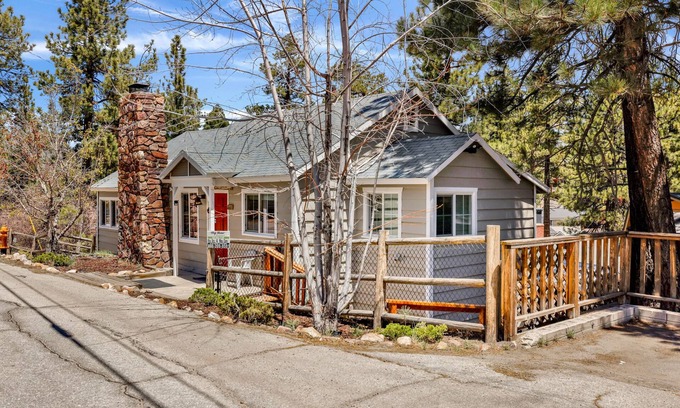 Big Bear Lake Cabin | Snuggle Down Village Cottage at Big Bear Lake