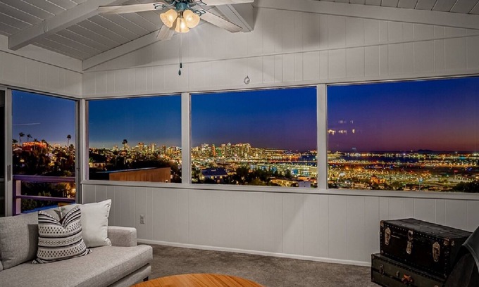Mission Hills House | Spacious Home with view of Downtown and the Beach