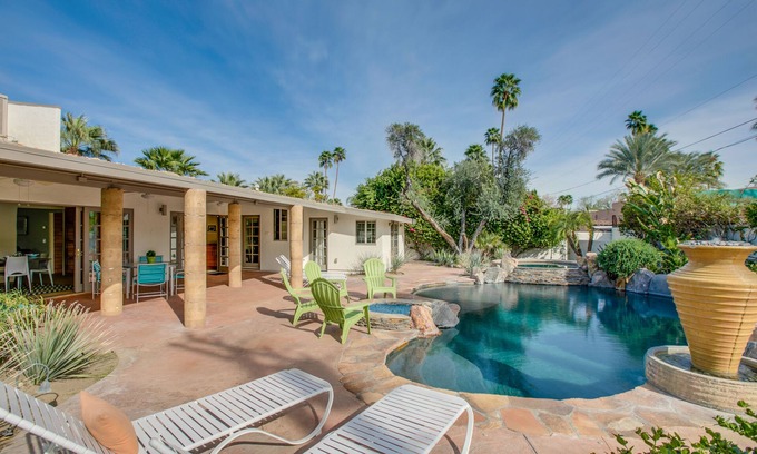 Warm Sands House | Spacious Pool&Spa Home w/Large Outdoor Living Space+Outdoor Kitchen - Casa Warm