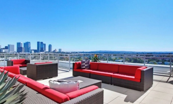 Westwood Apartment | Stunning doorman building furnished one bedroom apartment in the heard of LA.