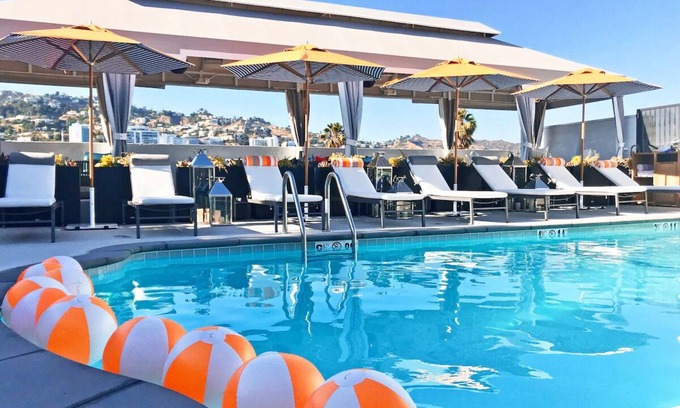 Tri-West Hotel | Stylish Skydeck, Kitchen & Balcony, FIDO Friendly! Nearby The Sunset Strip!