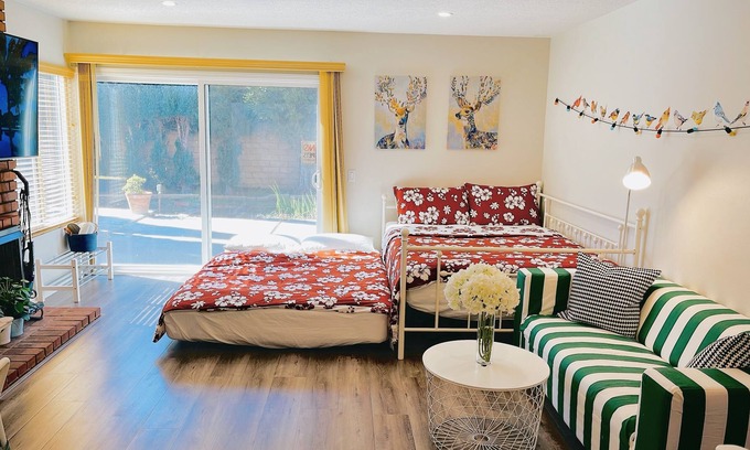 Fountain Valley Apartment | 🏡SunnyStudio✨PrvtEntry/Bath🚿Kitchen 🍾Netflix