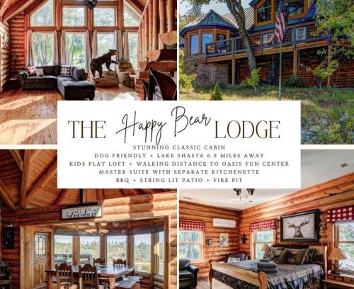 Shasta Lake House | The Happy Bear Lodge