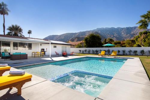Racquet Club West Villa | The Tiger House Palm Springs, Stylish Relaxing Oasis, Spectacular MTN Views