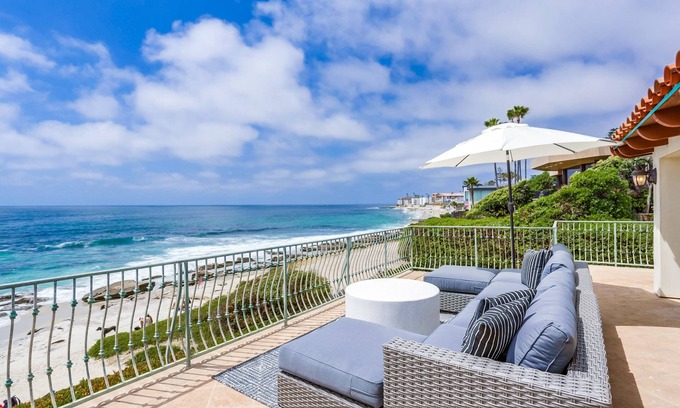 Beach Barber Tract House | ULTRA RARE ~100' Sand Frontage * Direct Beach Access * Convenient Single Level Estate * Prestigious Beach Barber Tract Estate