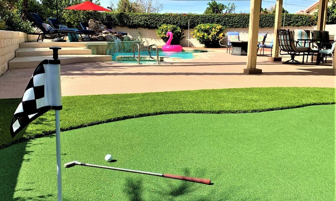 Rancho Ocatillo House | WKLY DISCOUNTS: PARADISE FOR FAMILIES! Pool, Spa, 4 Hole Golf, 4 Bedroom #065318