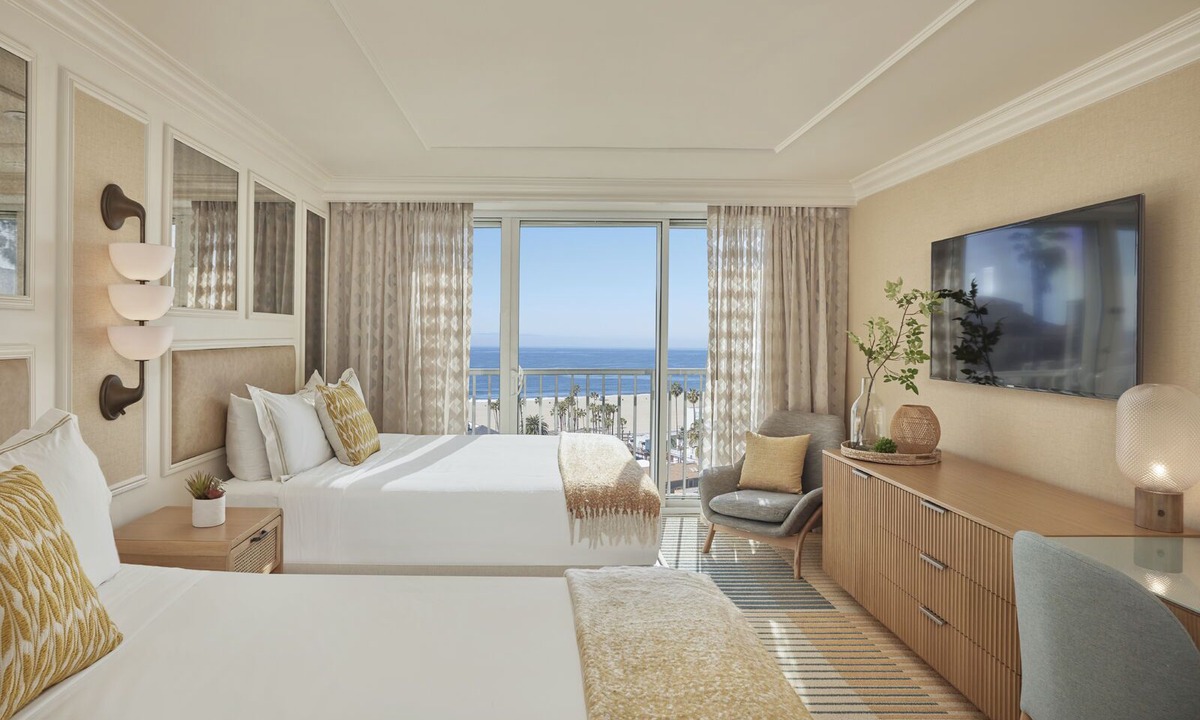 Downtown House | 4 Ocean View 2 Queen Rooms at Viceroy Santa Monica, Onsite Pool!