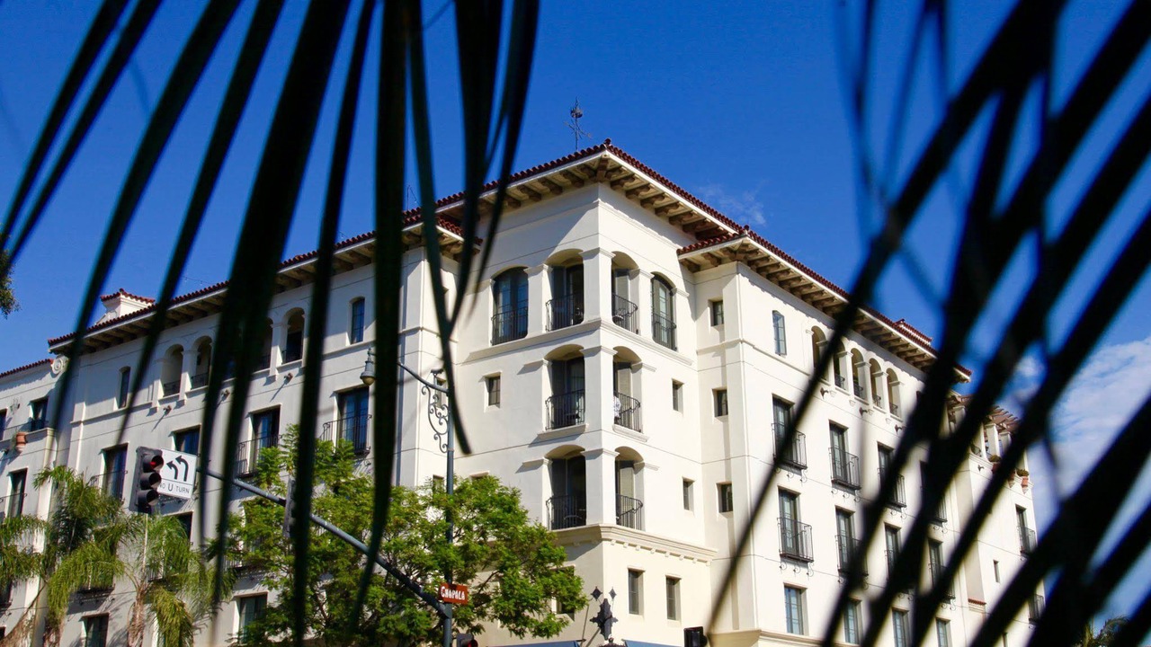 Photo of Buildings in Historic Downtown Santa Barbara