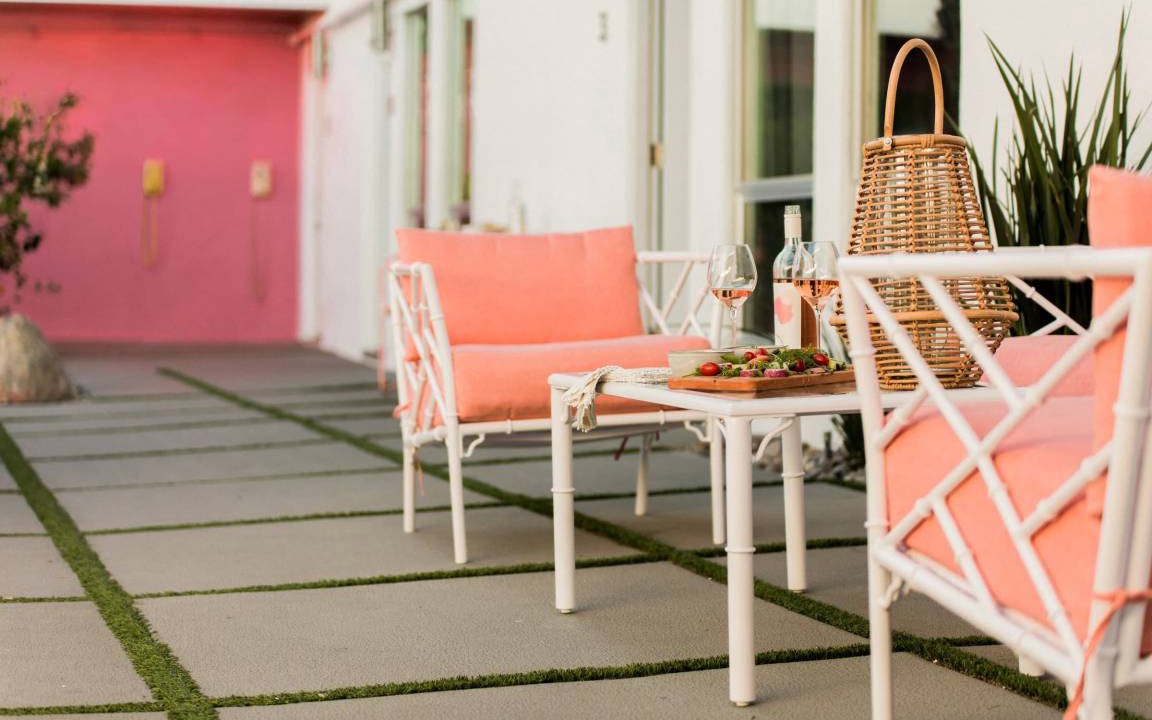 Photo of Patio Balcony in Tahquitz River Estates